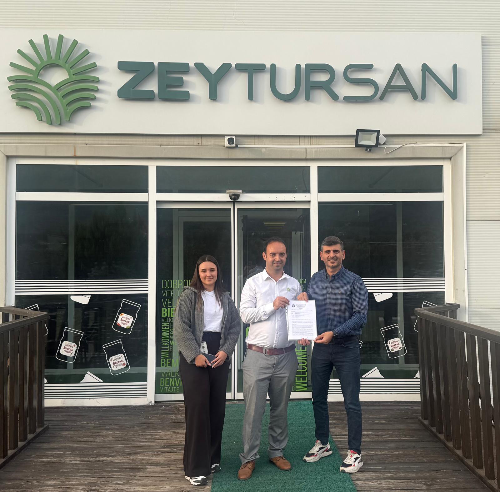 Bursa Uludağ Üniversitesi İznik MYO ile Zeytursan Arasında Geleceğe Yönelik İş Birliği